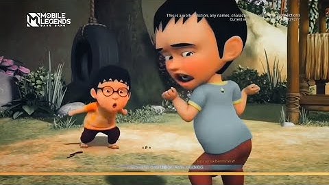 LOADING SCREEN MOBILE LEGENDS VERSI UPIN IPIN SLOWMO KEREN