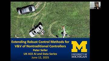 ACE AI and Data Talk Series- Prof. Pete Seiler