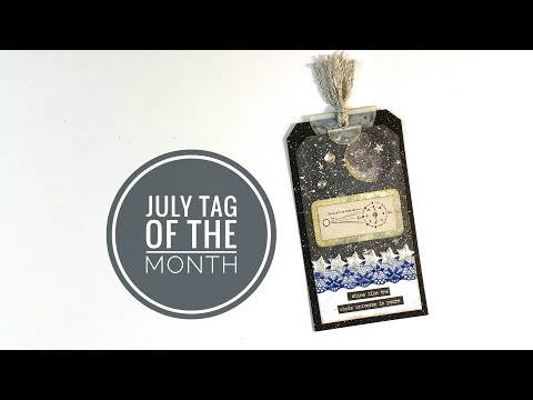 Moon Themed July Tag Of The Month From Piles Of Paragraphs