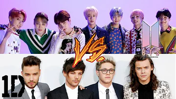 ¿Quién es mejor BTS o 1d?