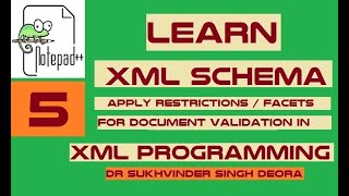 To impose/mention XSD Restrictions on XML document