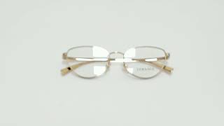 Versace Eyeglasses Model-MOD.1266 Color-1252 Pale Gold