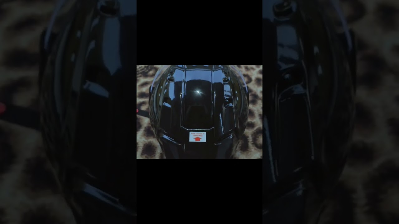 Punya helm jadul ? Modif aja !! Helm ala-ala arai ram4 basic ink centro acc aktif !!!