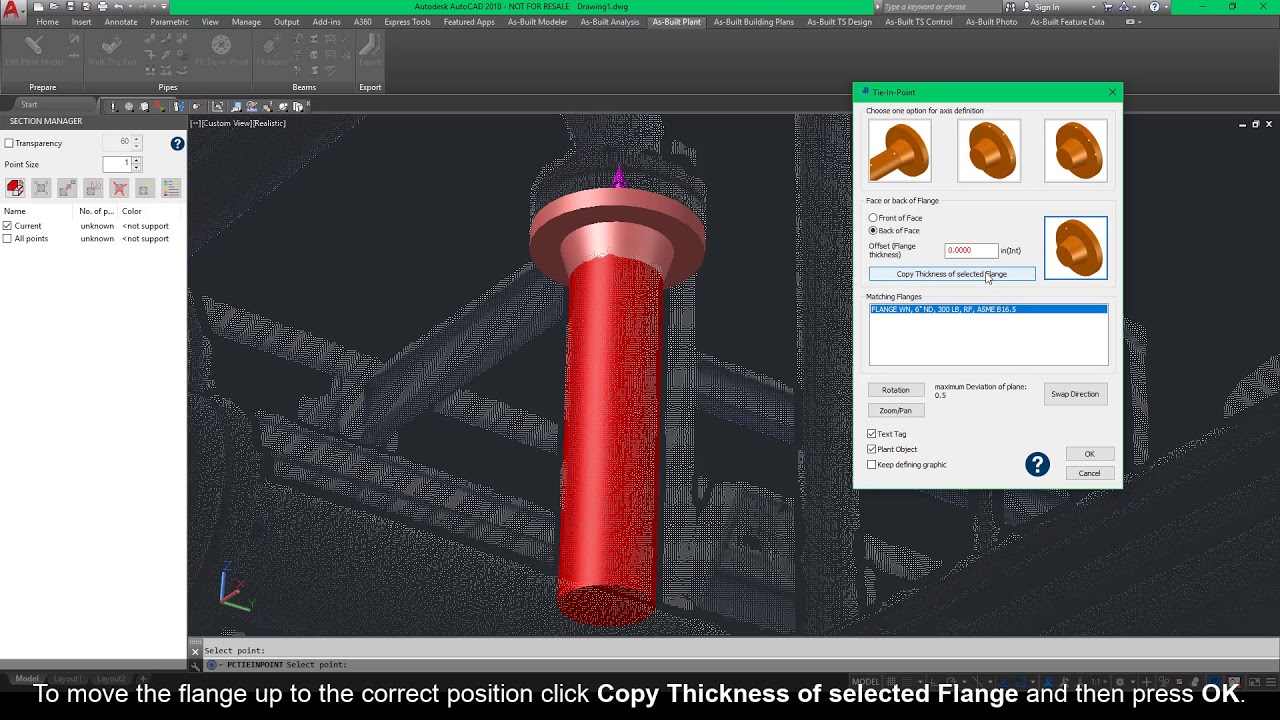 tie-in synonym FARO As-Built for AutoCAD 2018 - Tie-In Points - English