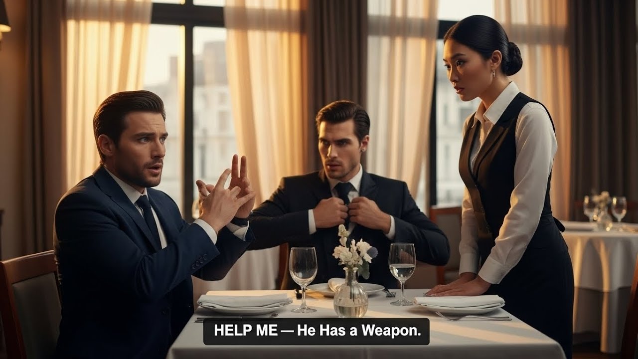 Billionaire CEO Used Sign Language With a Waitress — What It Meant Shocked Everyone