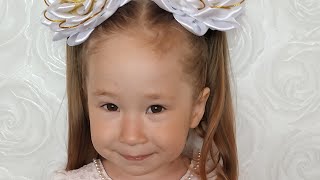 :      5/School bows of satin ribbon 5cm