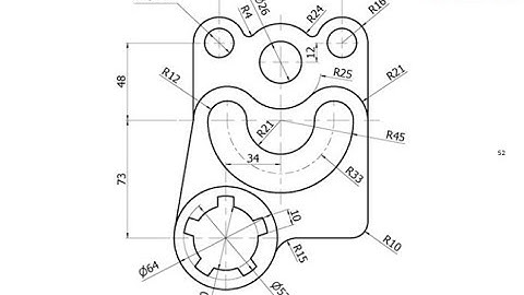 T-Flex CAD 15 2D - Exercise 52