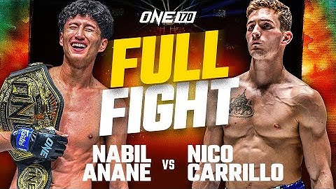 Nabil Anane vs. Nico Carrillo | ONE 170 Full Fight