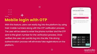 Appkodes Howzu - Mobile Otp Addon