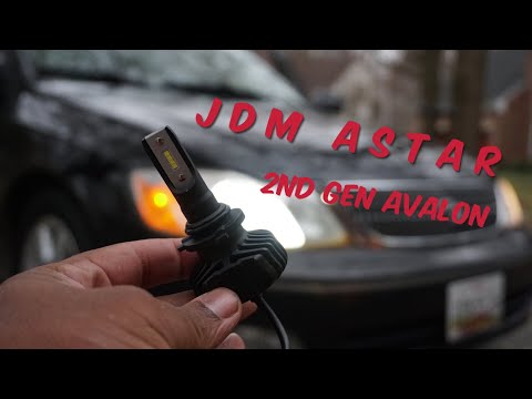 2000 Toyota Avalon - JDM ASTAR LED Headlight Install!