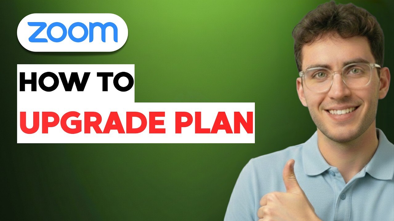 How to Upgrade your Plan on Zoom [2026 Full Guide] - YouTube
