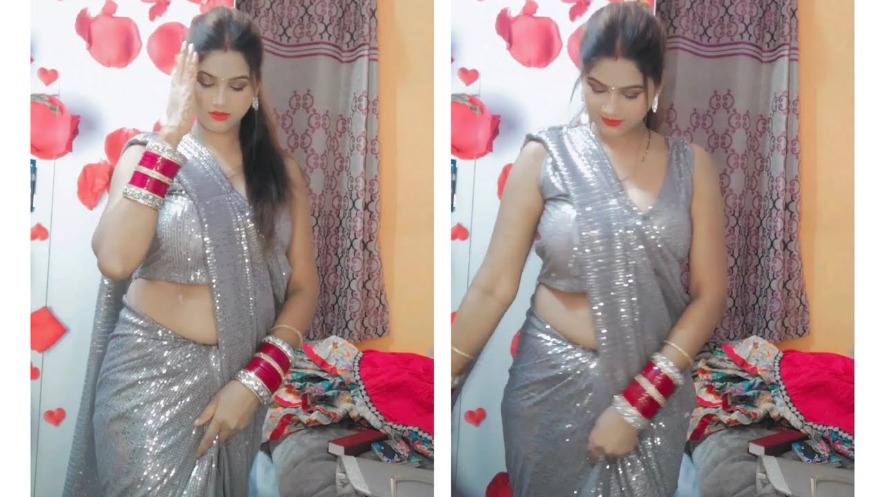 sequin saree.sequin saree haul myntra.sequin saree styling.sequin saree review.saree party wear