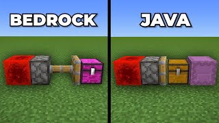 45 Perbedaan Minecraft JAVA dan BEDROCK