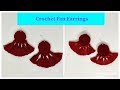 How to make a statement earring at home ||JA Jewelry &amp; Crafts || Crochet pattern