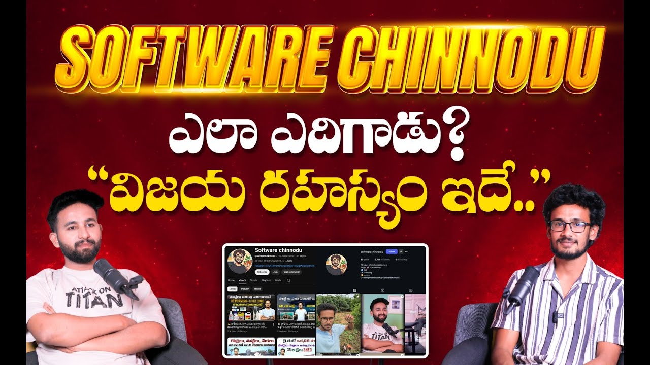 Software Chinnodu Exclusive Interview | Telugu Celebrity Interviews | Anchor Rohan | SocialPost TV