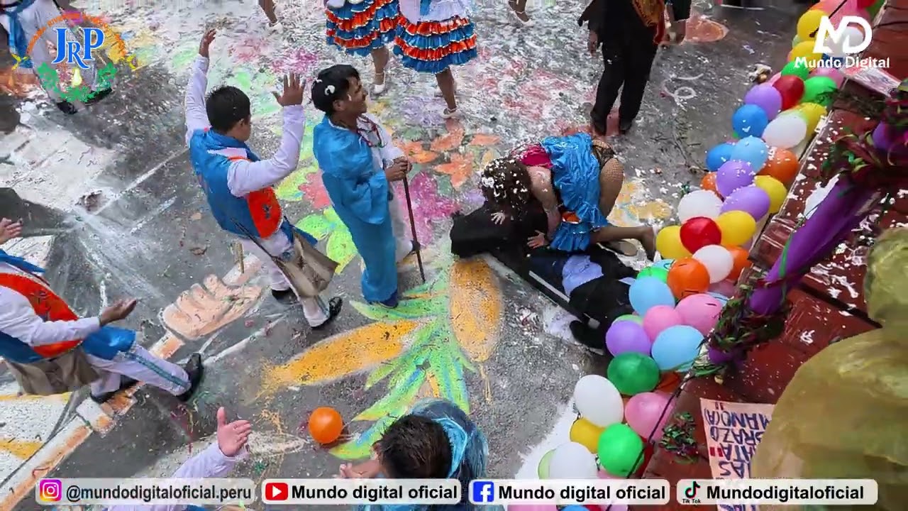 🎭 Comparsa Juventud Rosario Pistala 2026 🌈 Gran Remate de Carnaval en Tarata 🌧️⚡ Lluvia, truenos 🎉