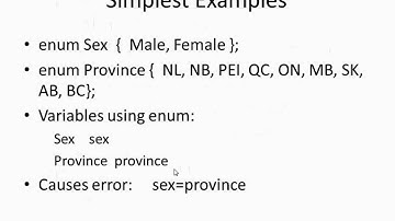 Building User Interfaces, Java Types & Enums Nugget 14Enums
