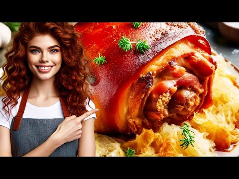 👌-recipe-#1!-ham-hock-with-sauerkraut---pork-knuckle-recipe-to-make-roast-pork-shank-with-sauerkraut