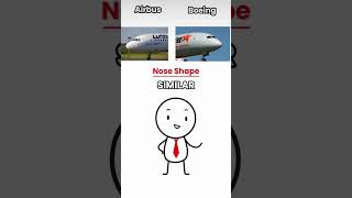 Difference between Airbus and boeing ✈️ #pilot #aviation #airplane #shortvideo #shorts #flight