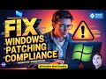 Fix Device Not Compliant Against Latest Windows Update Automatically | Intune Remediation