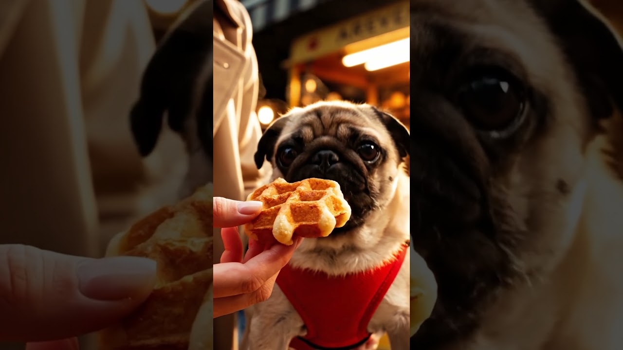 Брюссель глазами очень уверенного в себе мопса.