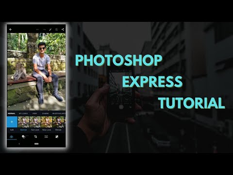 Adobe Photoshop Express Full Tutorial (2020) - Photoshop Mobile Tutorial