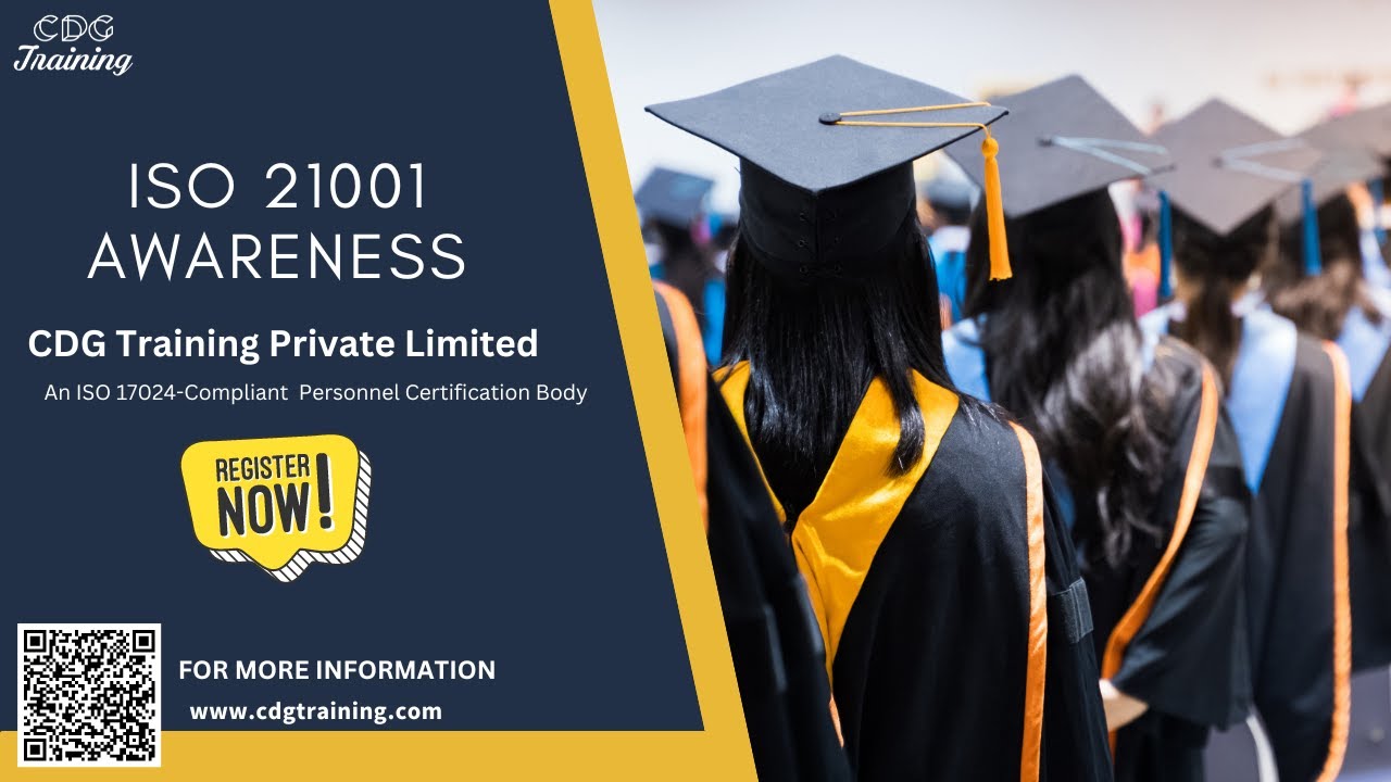 Unlocking Excellence in Education: ISO 21001 Awareness Course by CDG Training Private Limited |