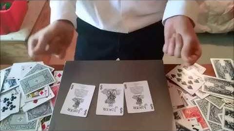 The Color Changing Jokers Magic Trick