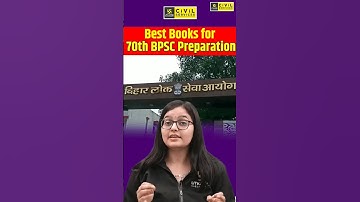 Best Books for 70th BPSC Preparation #shorts #70thbpsc #booksforbpsc #bpscprelims