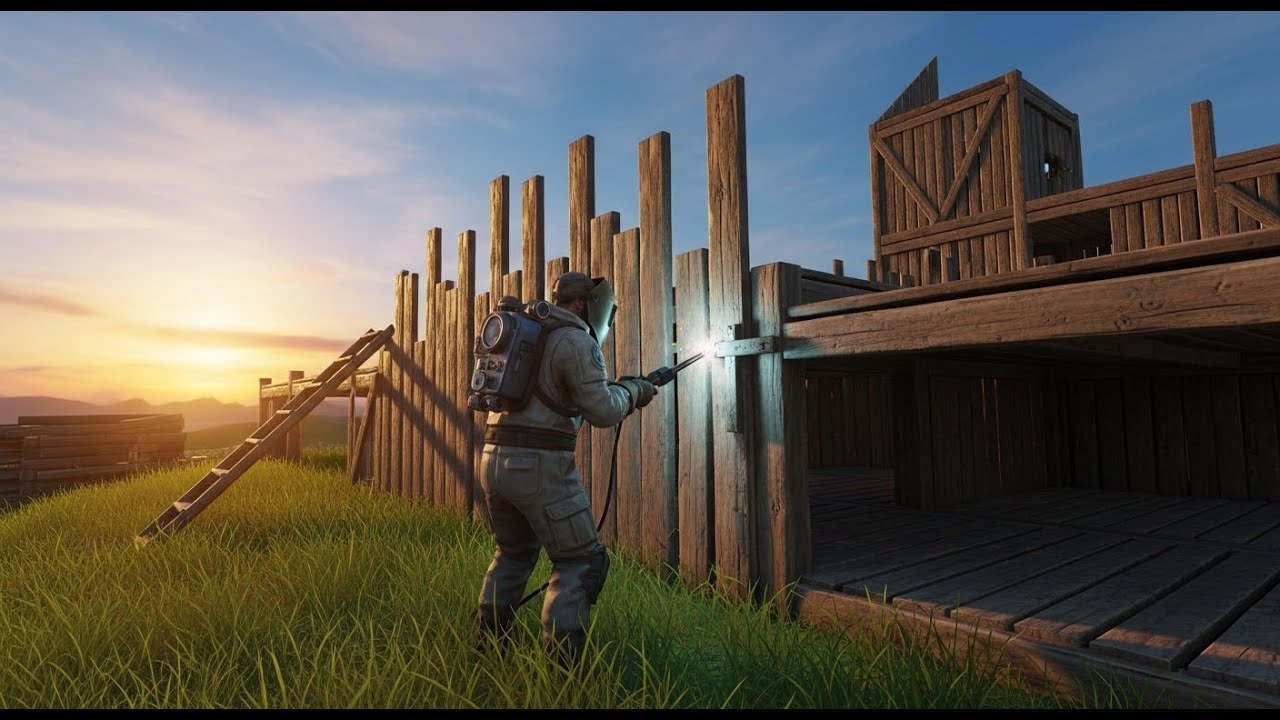 Just Chillin' in Rust PvE: Building, and Laughs - YouTube