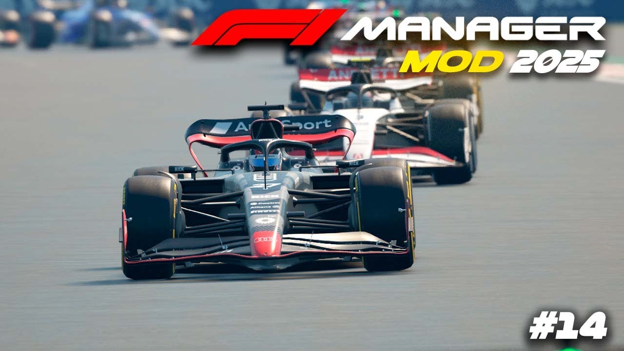 EL AVE FENIX LLEGA A MEXICO VESTIDO DE AUDI | MOD F1 MANAGER 25 #14