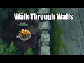 How to walk through walls and why you dont want to do this