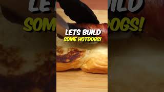 smoked brisket over a brisket hot dog? next level hotdog game! #brisket #lastreethotdog screenshot 2