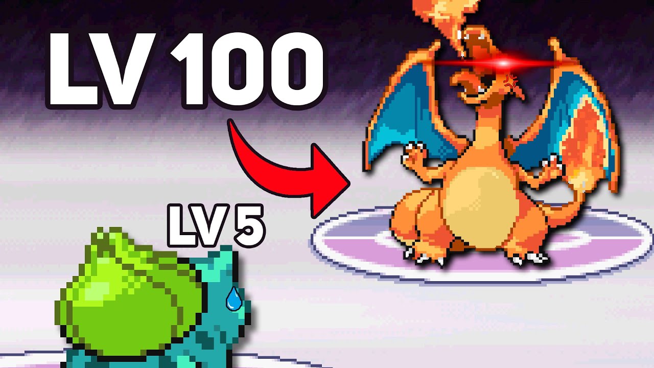 Is it possible to beat Pokemon FireRed if every trainer is LVL 100?