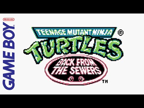 [GB] Teenage Mutant Ninja Turtles II: Back From the Sewers (1991) Longplay