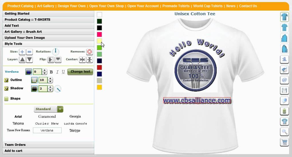 t shirt designing software free download