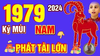 🔴 TỬ VI 2024: Tử Vi Tuổi KỶ MÙI 1979 Nam Mạng năm 2024- Trời Ban Lộc, PHÁT TÀI CỰC MẠNH, GIÀU TO