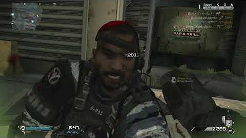 how i warm up in cod ghosts