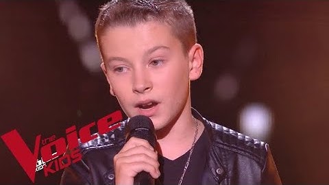 Johnny Hallyday - Je te promets | Théo |The Voice Kids 2023 | Audition à l'aveugle