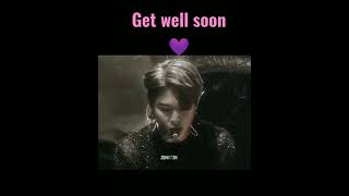 Get well soon Jimin 🥺😥🤧💔💔 ll credit to Zohi♡Jk