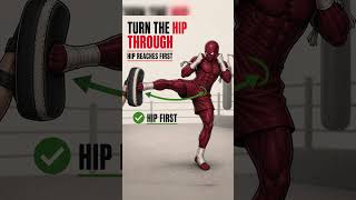 5 ROUND KICK MISTAKES TO FIX | Muay Thai AI: Kru Coach #Shorts