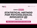 BPCC 108 | PREVIOUS YEAR QUESTION PAPER DISCUSSION | PSYQ LEARNING | IGNOU BAPCH