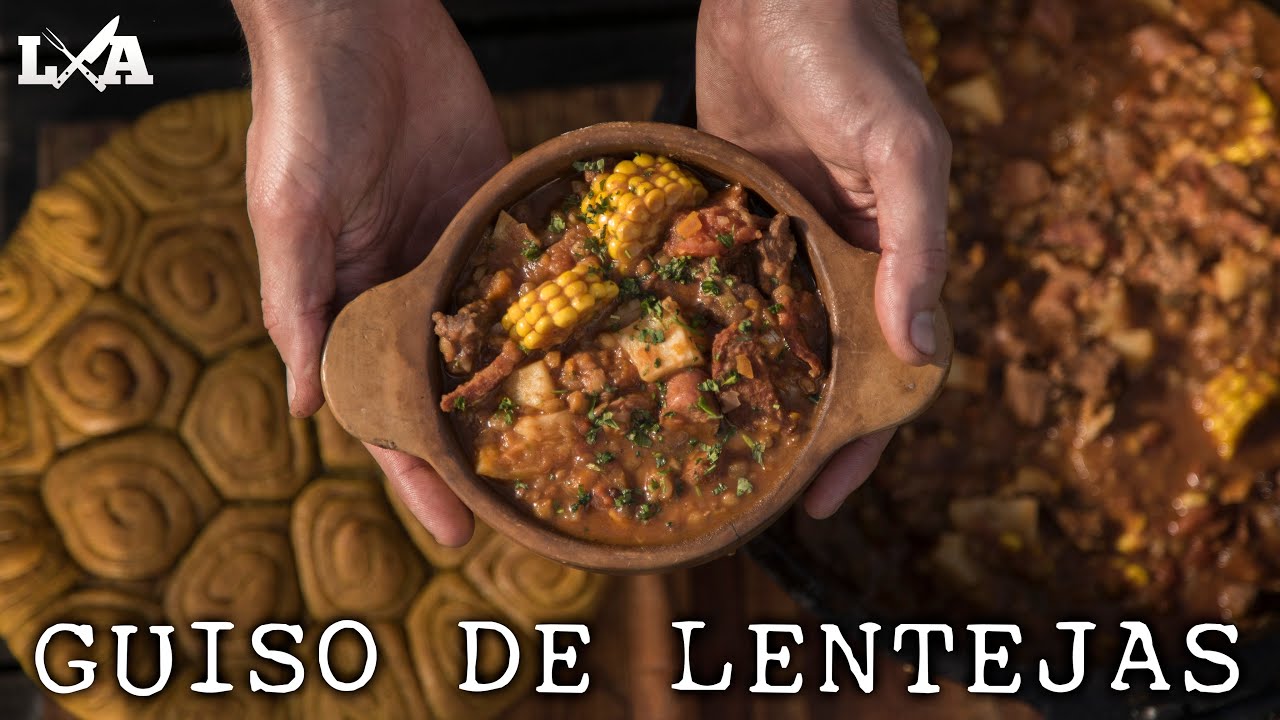 Guiso de lentejas Ahumado | Locos X el Asado