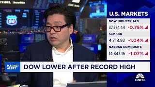 Stock markets sharp sell-off looks like profit taking, says Fundstrats Tom Lee