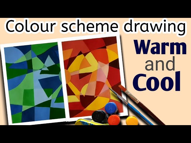 Warm and cool color theory art lesson for kids - NurtureStore