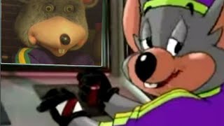 Chuck E Cheese characters breaking the fourth wall for over 7 minutes straight