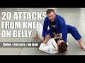 20 Knee on Belly Submissions | Chokes, Arm Locks & Leg Locks