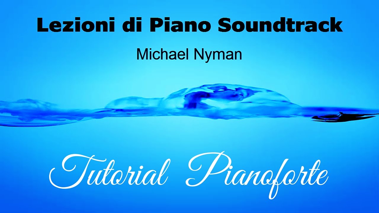 Lezioni di Piano Soundtrack: Lampo Tutorial Italiano - YouTube