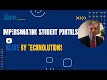 Impersonating Student Portals in Slate by Technolutions - Counselor Training (module 4b)