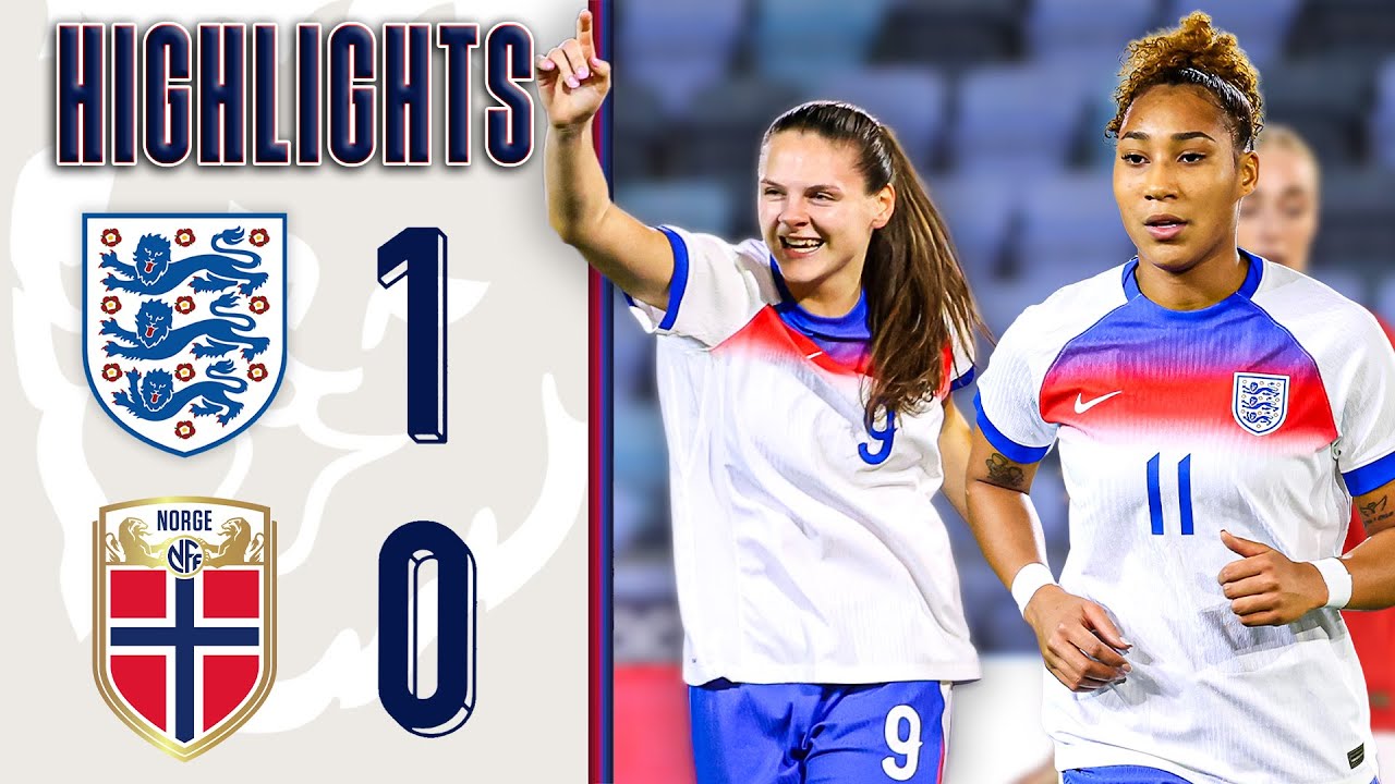 Isobel Goodwin's Header Makes The Difference! | England WU23 1-0 Norway WU23 | Highlights